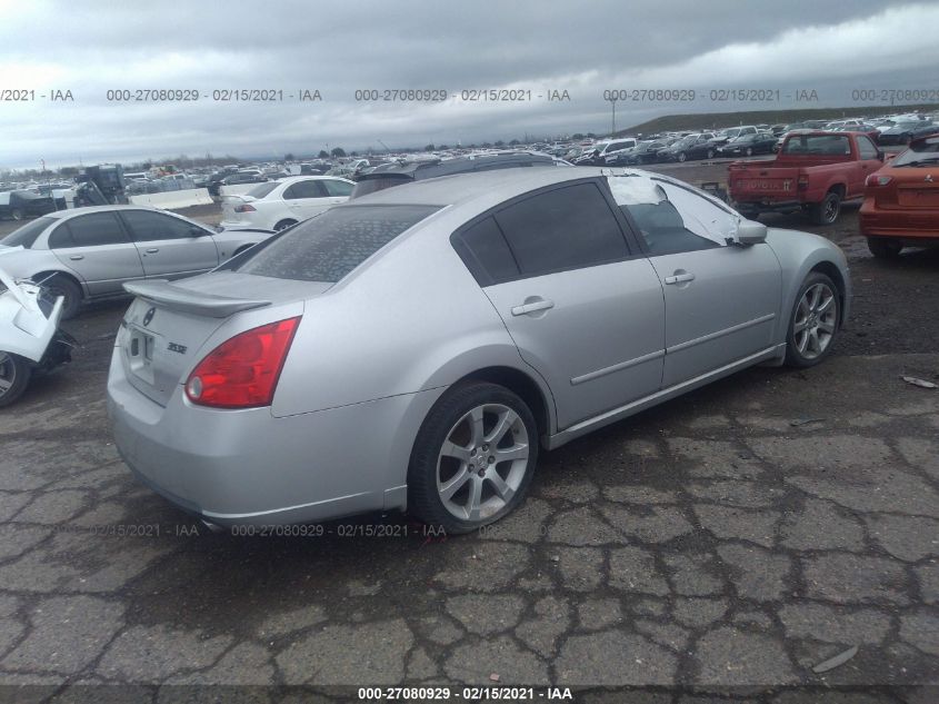 2008 Nissan Maxima 3.5 Se VIN: 1N4BA41E08C807531 Lot: 27080929