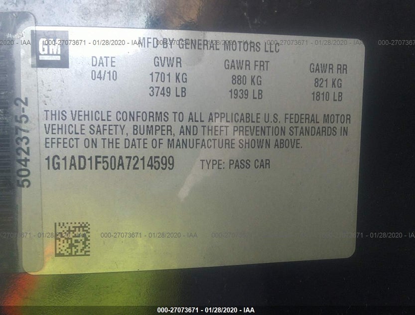 1G1AD1F50A7214599