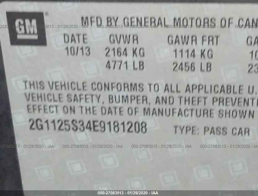 2G1125S34E9181208