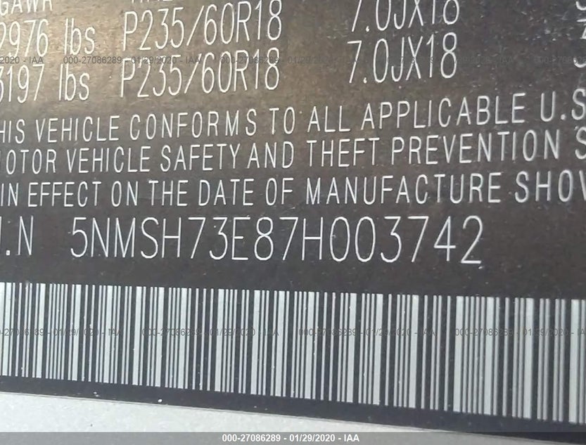 5NMSH73E87H003742
