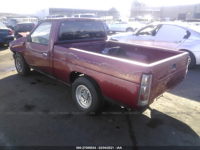 1993 Nissan Truck Short Wheelbase red pickup gasoline 1N6SD11S3PC310717 photo #4