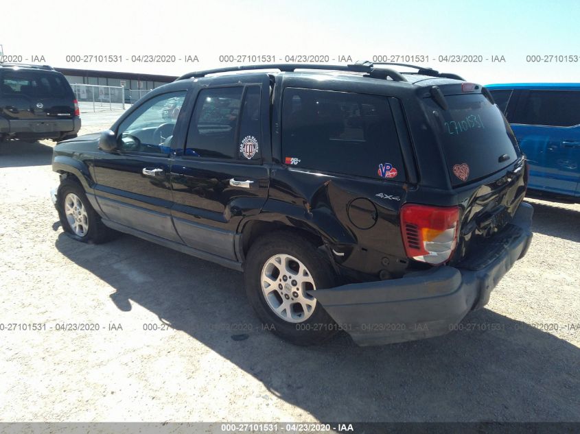 2000 Jeep Grand Cherokee Laredo VIN: 1J4GW48S1YC117584 Lot: 27101531