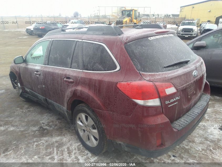 2011 Subaru Outback 2.5I Limited VIN: 4S4BRBKC1B3418050 Lot: 27102996