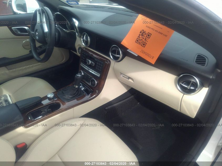 VIN WDDPK4HA8FF096713 2015 Mercedes-Benz SLK-Class,... no.5