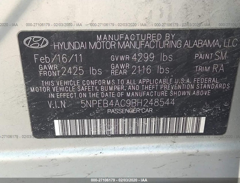 5NPEB4AC9BH248544