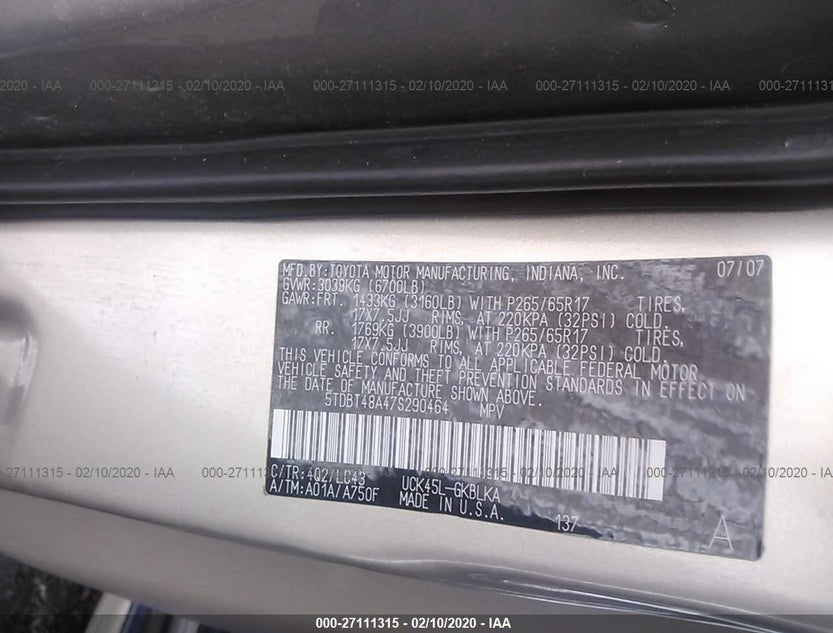 5TDBT48A47S290464