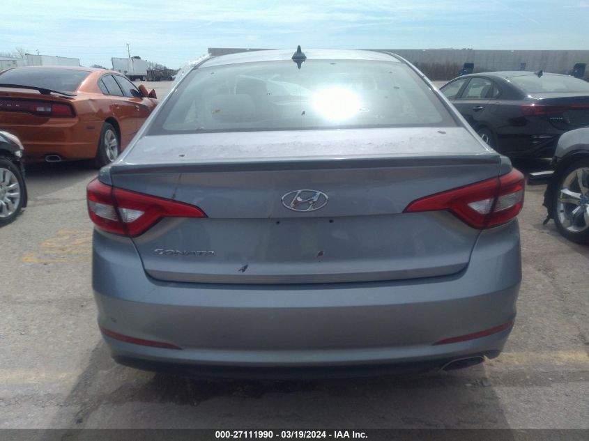 2017 Hyundai Sonata VIN: 5NPE24AFXHH567986 Lot: 27111990