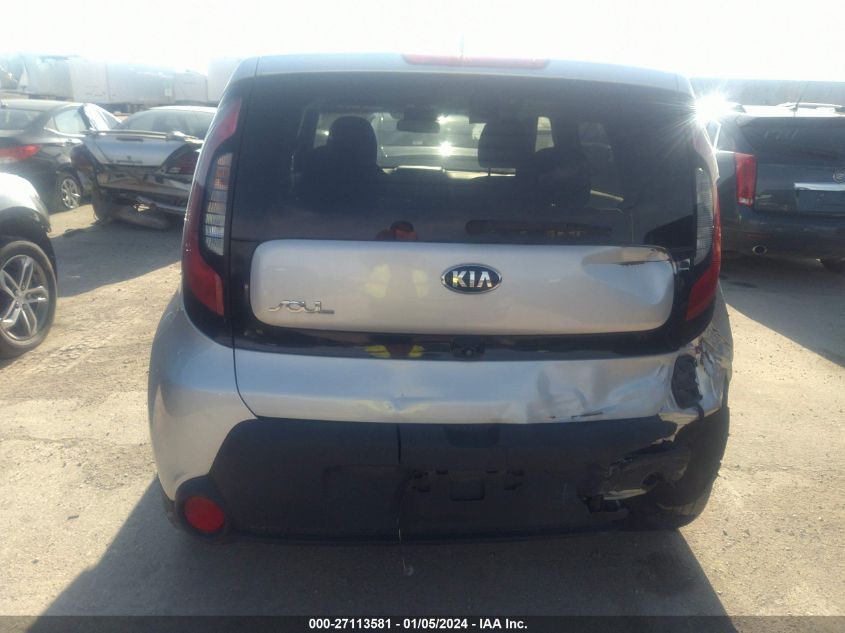 2016 Kia Soul VIN: KNDJN2A27G7822331 Lot: 27113581