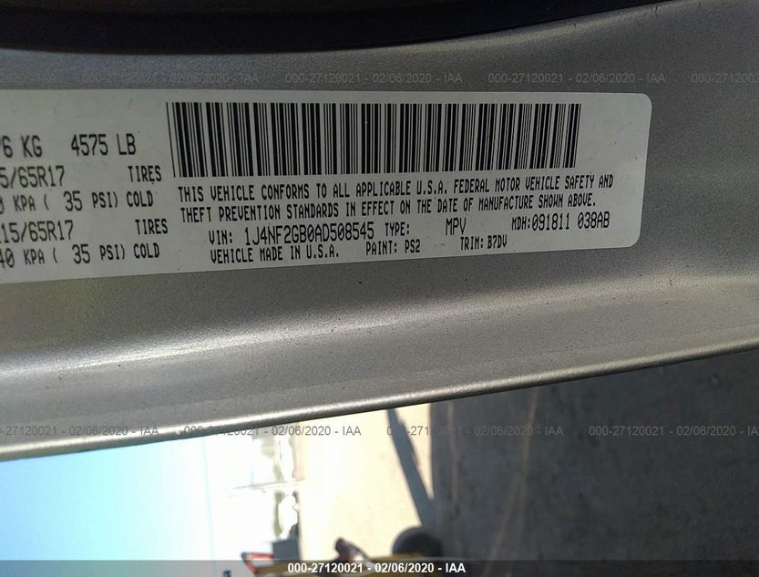 1J4NF2GB0AD508545