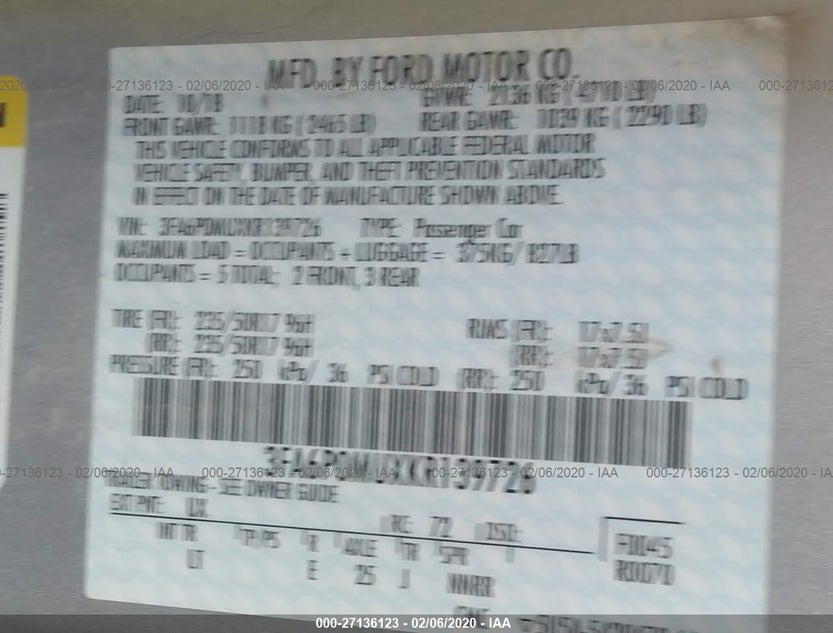 3FA6P0MUXKR139726