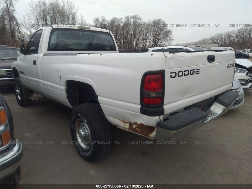 3B7KF26Z41M544444 2001 Dodge Ram 2500 St