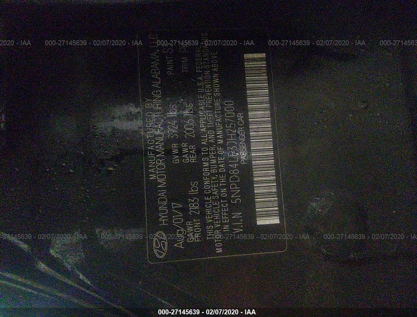 5NPD84LF3JH257000