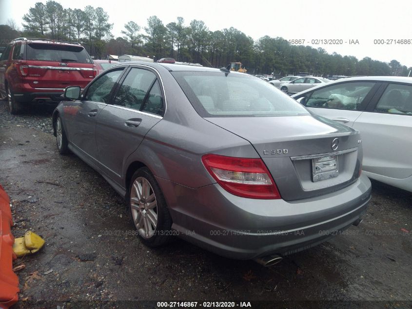 2009 Mercedes-Benz C 300 Sport 4Matic/Luxury 4Matic VIN: WDDGF81X69R083231 Lot: 27146867