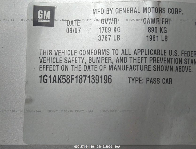 1G1AK58F187139196