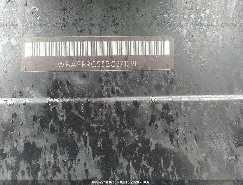 WBAFR9C53BC271290
