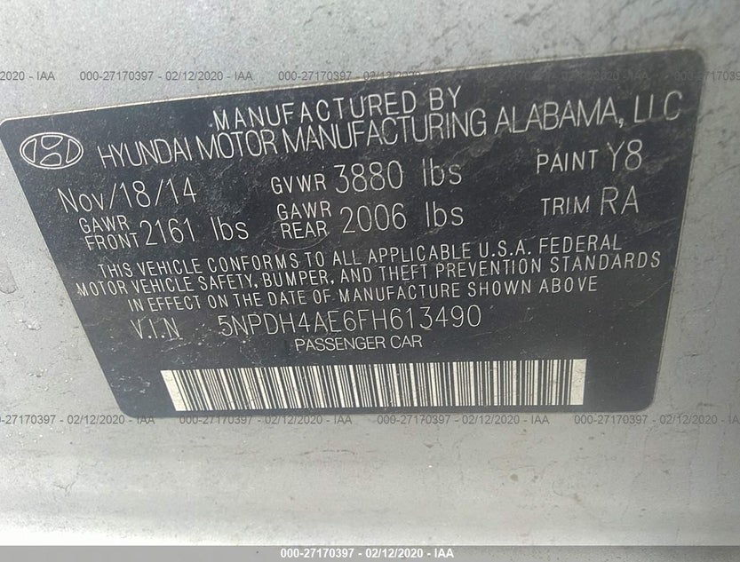 5NPDH4AE6FH613490