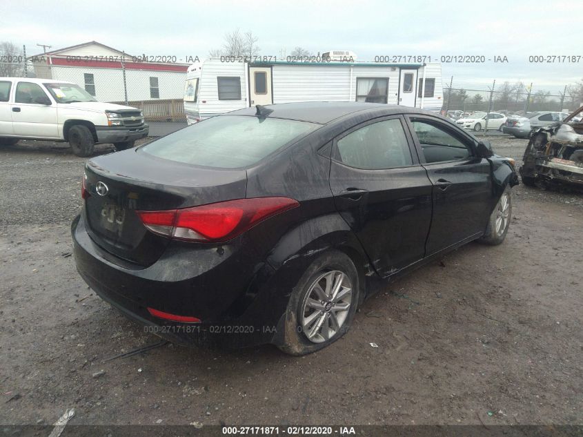 2016 Hyundai Elantra Se VIN: 5NPDH4AE3GH661322 Lot: 27171871