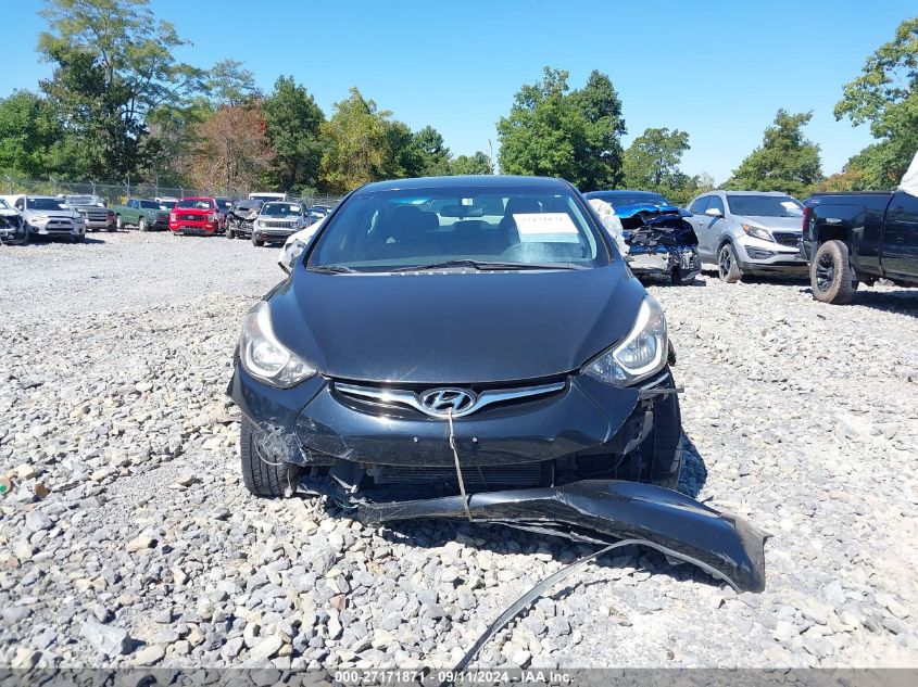 2016 Hyundai Elantra Se VIN: 5NPDH4AE3GH661322 Lot: 27171871