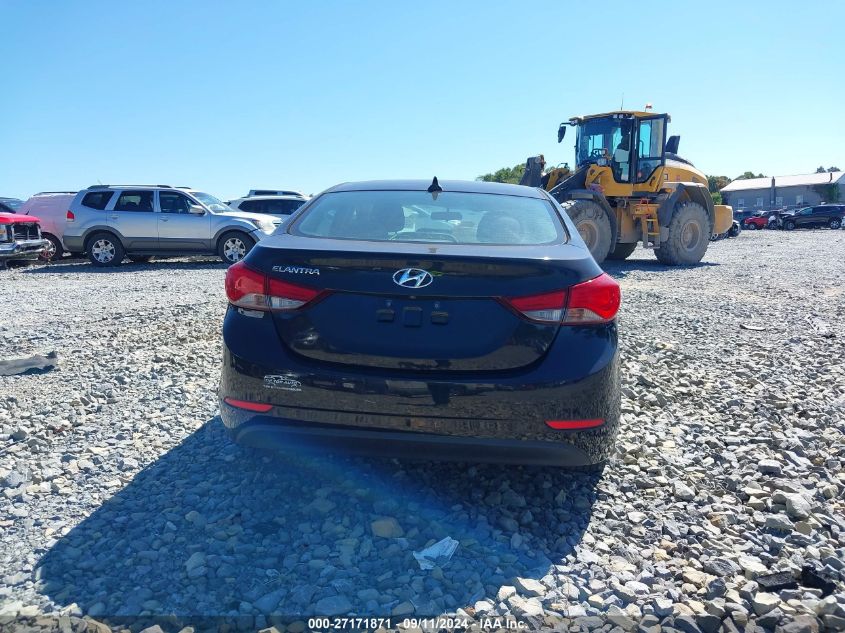 2016 Hyundai Elantra Se VIN: 5NPDH4AE3GH661322 Lot: 27171871