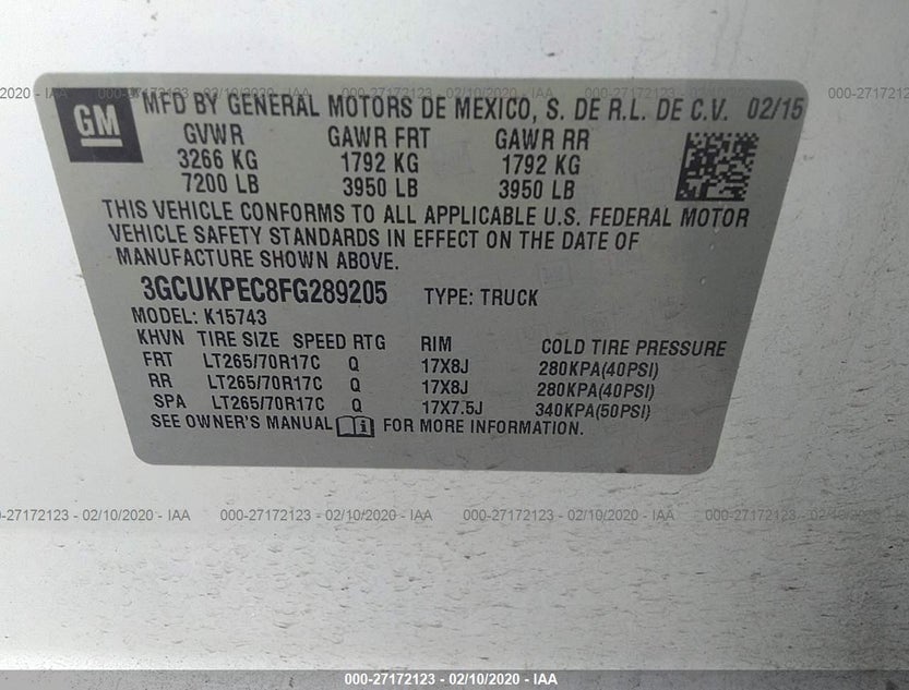 3GCUKPEC8FG289205