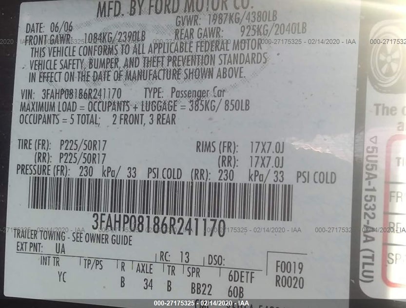3FAHP08186R241170