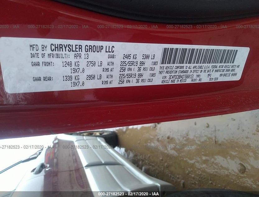 3C4PDCBB4DT660151