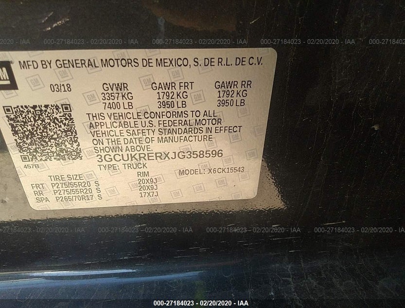 3GCUKRERXJG358596