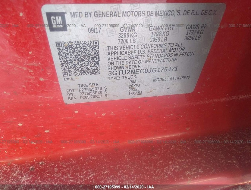 3GTU2NEC0JG175471