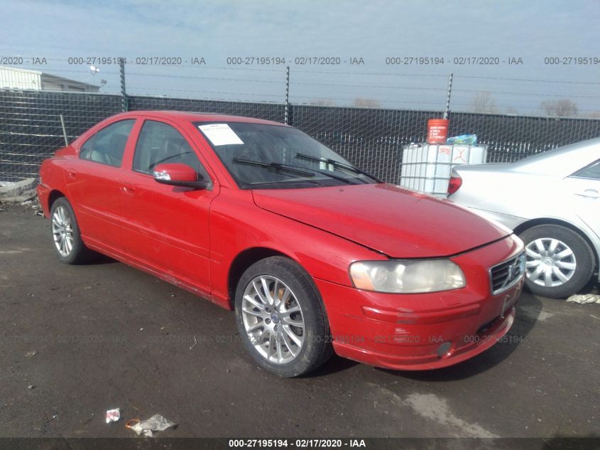 2007 Volvo S60 2.5T VIN: YV1RS592272608209 Lot: 27195194