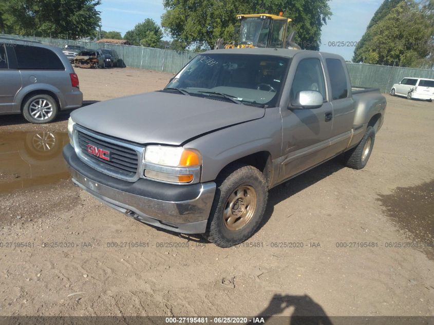 2001 GMC New Sierra K1500 VIN: 2GTEK19T311393078 Lot: 27195481