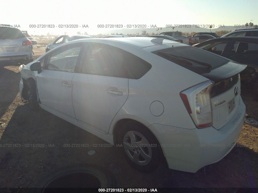 2010 Toyota Prius Ii VIN: JTDKN3DU9A0093109 Lot: 27201823