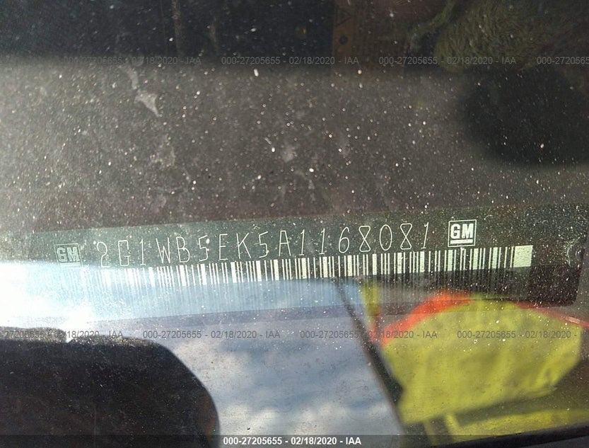 2G1WB5EK5A1168081