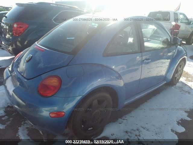 1999 Volkswagen New Beetle Gl VIN: 3VWBA21CXXM438393 Lot: 27239419