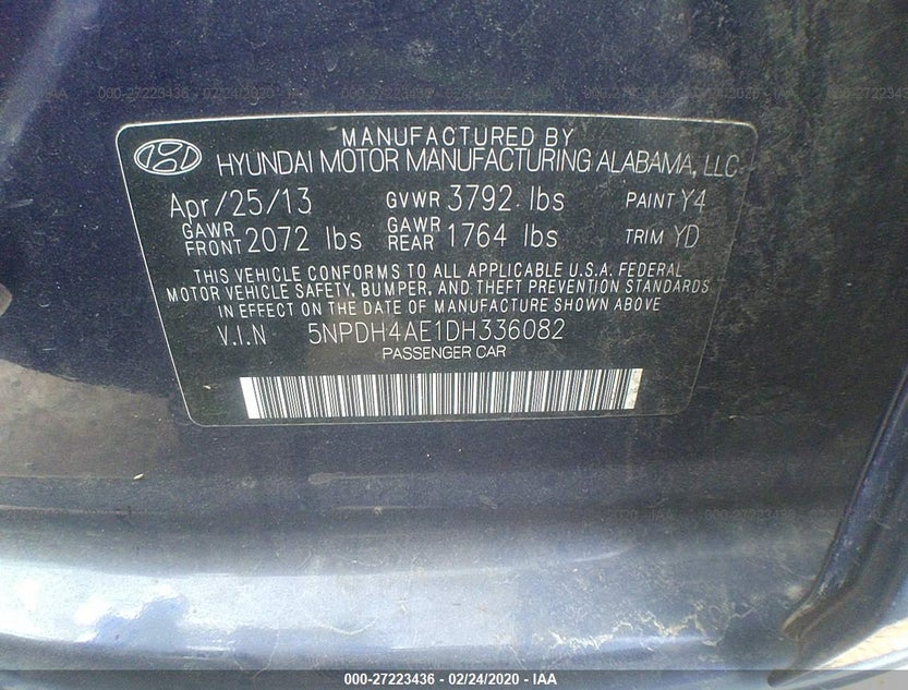 5NPDH4AE1DH336082