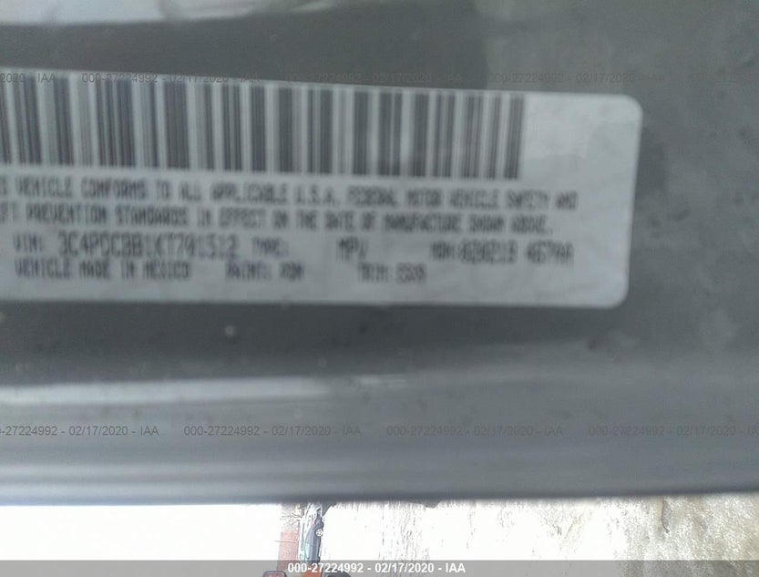 3C4PDCBB1KT701512