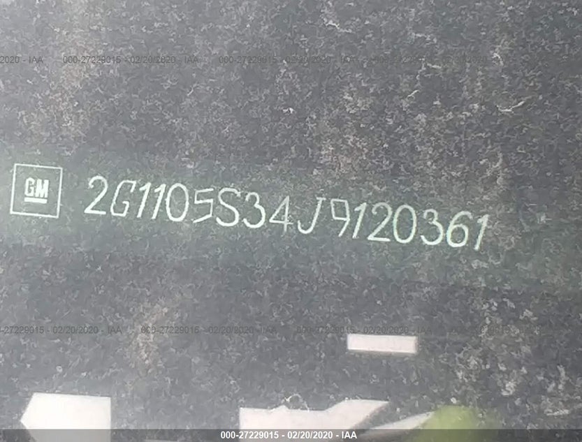 2G1105S34J9120361