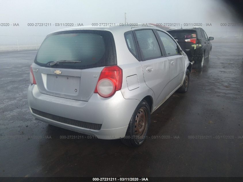 2010 Chevrolet Aveo Lt W/1Lt VIN: KL1TD6DE7AB136018 Lot: 27231211