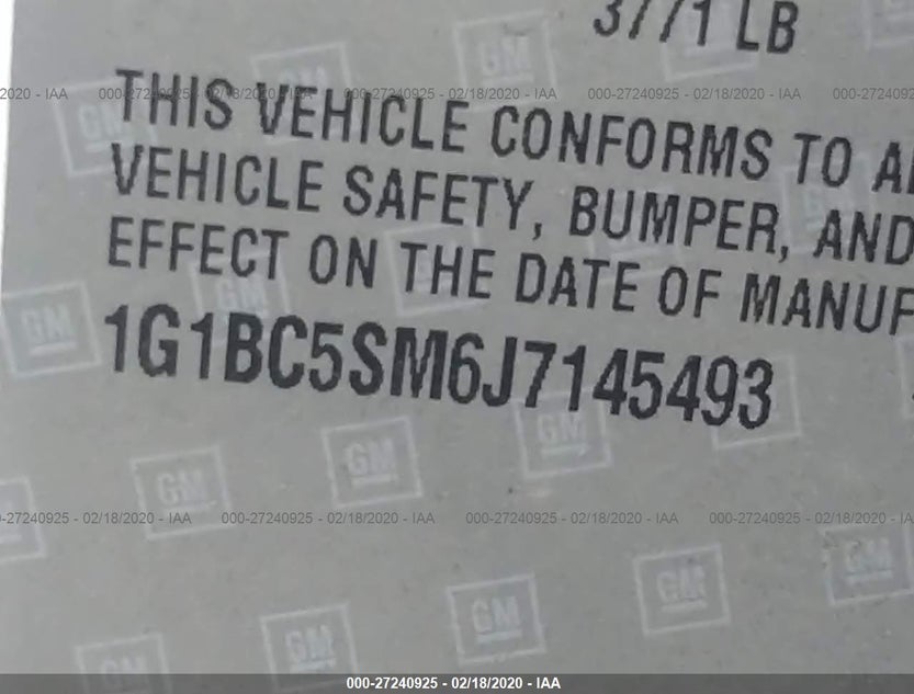 1G1BC5SM6J7145493