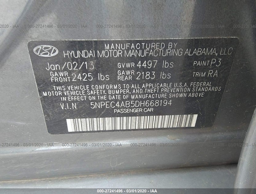 5NPEC4AB5DH668194