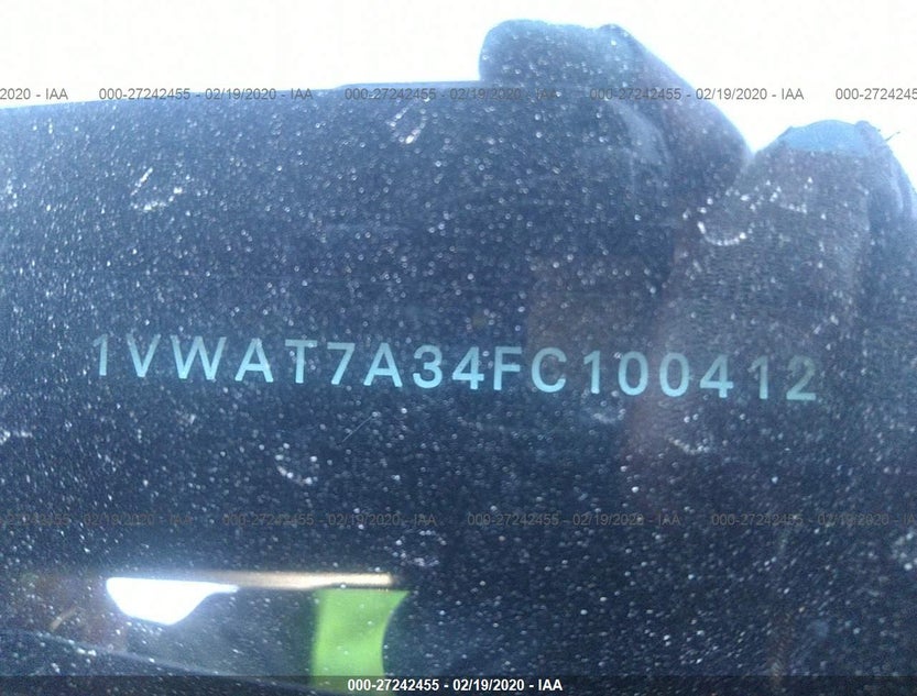 1VWAT7A34FC100412
