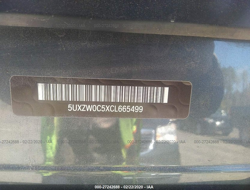 5UXZW0C5XCL665499