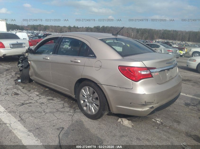 2014 Chrysler 200 Lx VIN: 1C3CCBAB2EN214048 Lot: 27249778