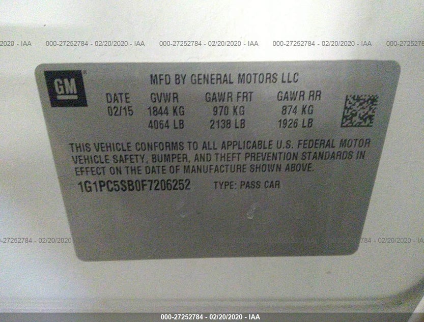 1G1PC5SB0F7206252