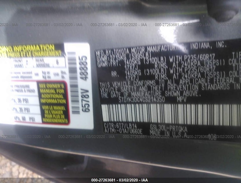 5TDYK3DC4CS214350