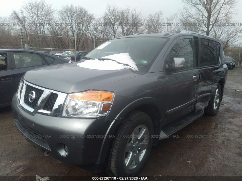 Samoch d 2013 NISSAN ARMADA PLATINUM kupi na aukcji Iaai w USA