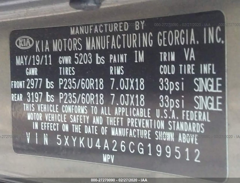 5XYKU4A26CG199512