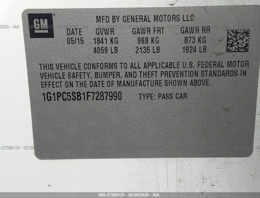 1G1PC5SB1F7287990