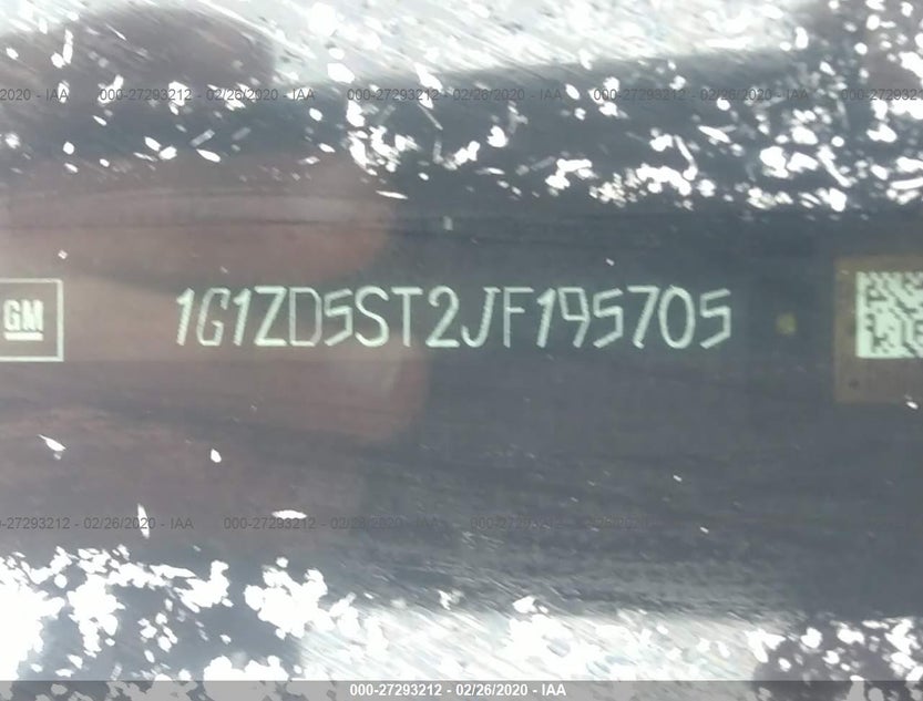 1G1ZD5ST2JF195705