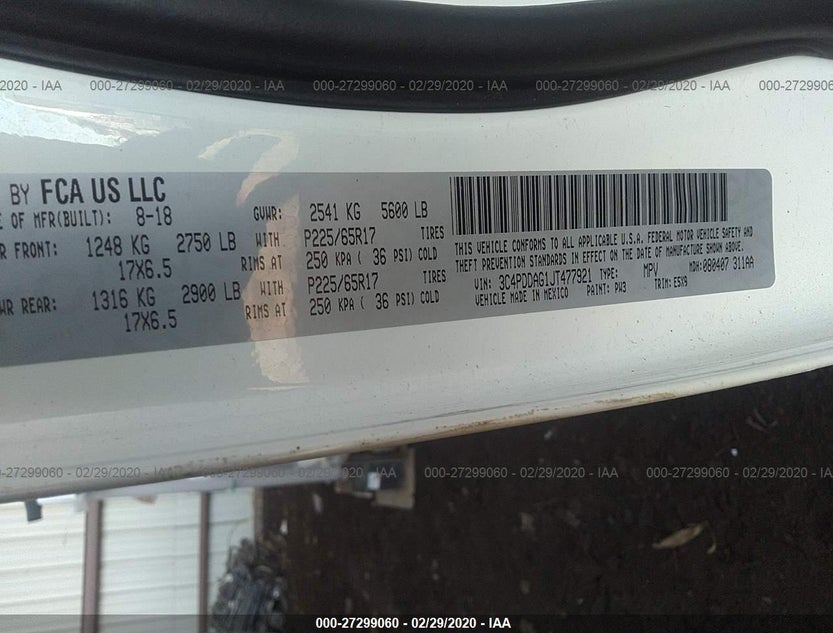 3C4PDDAG1JT477921