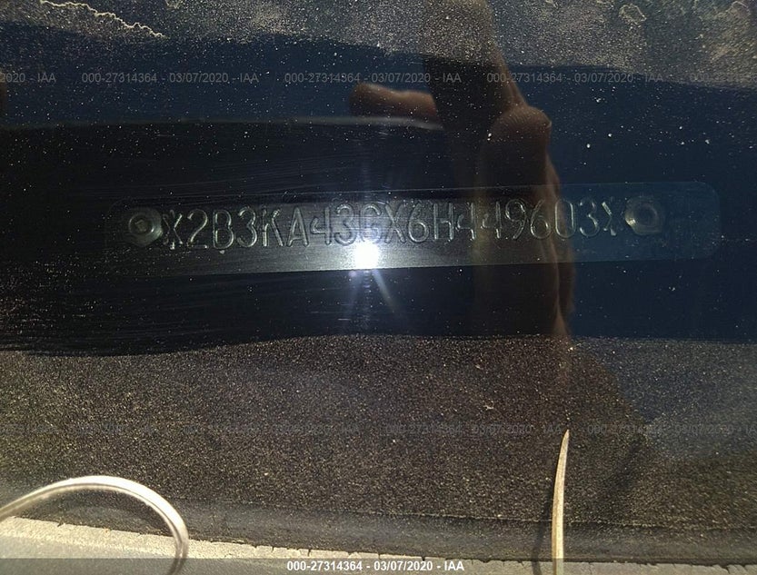 2B3KA43GX6H449603
